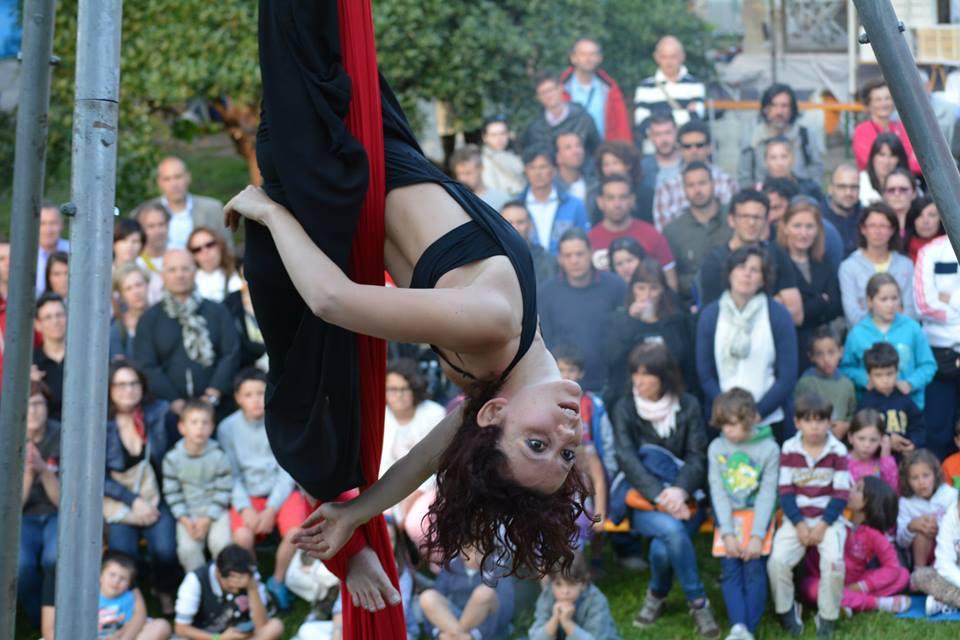 Workshop di corda e tessuti aerei