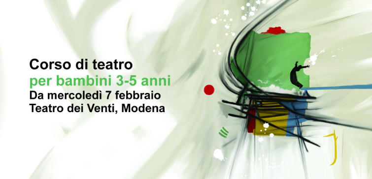 Corso di teatro per bambini dai 3 ai 5 anni