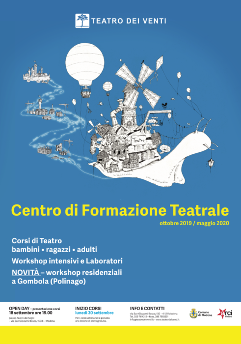 Corsi di Teatro e Laboratori 2019-2020