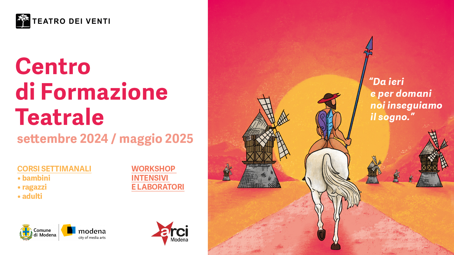 Corsi di teatro 2024-2025