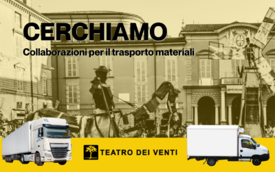 Collaborazioni per il trasporto materiali di scena